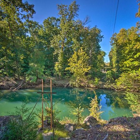 The Treehouse Cabin Creekside Home With Hot Tub! Summerville Exterior foto