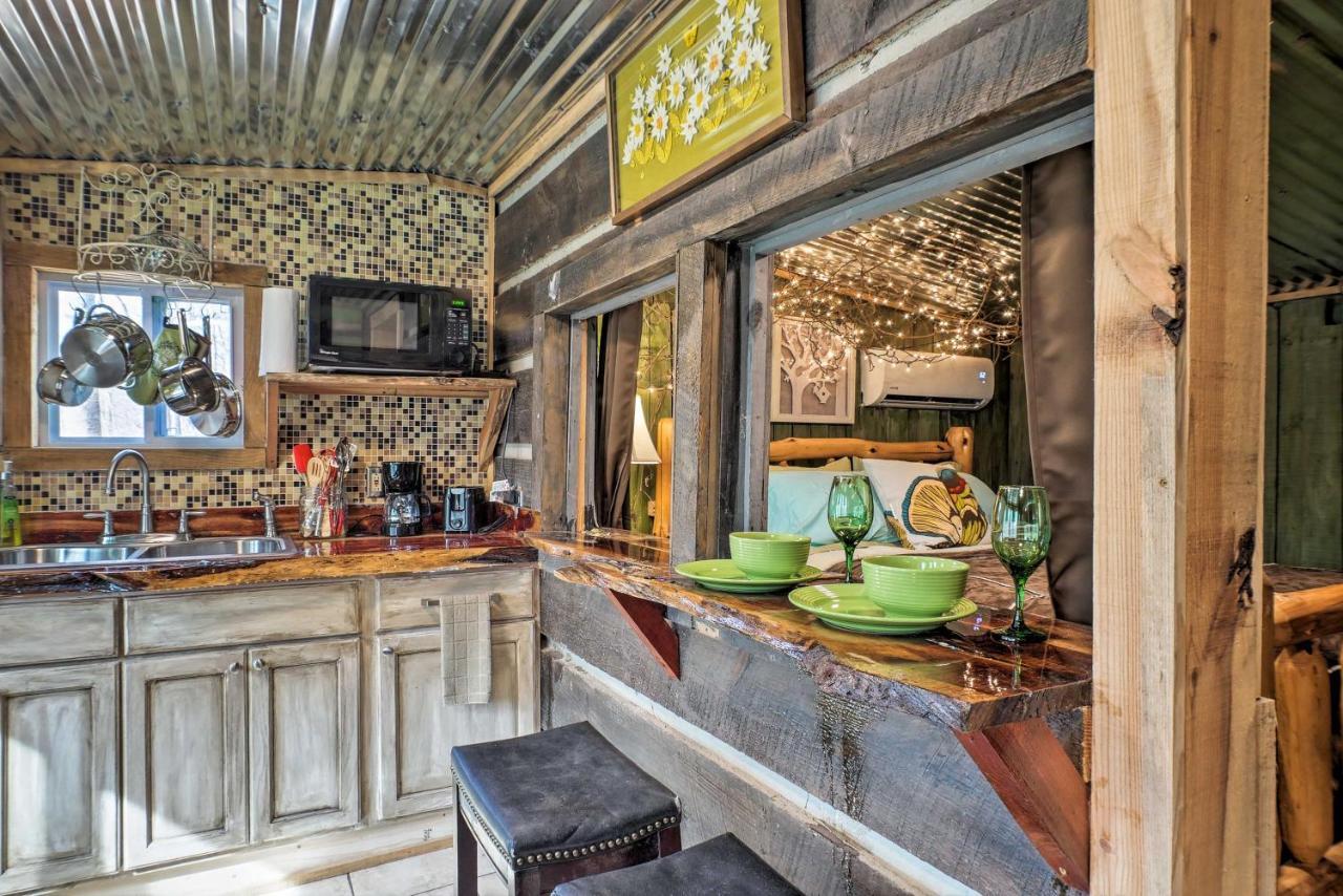 The Treehouse Cabin Creekside Home With Hot Tub! Summerville Exterior foto