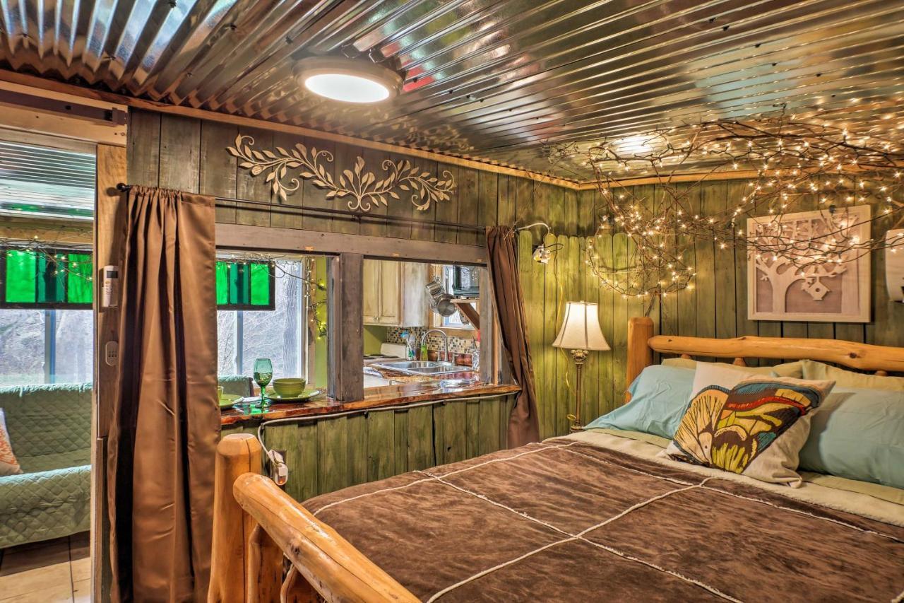 The Treehouse Cabin Creekside Home With Hot Tub! Summerville Exterior foto
